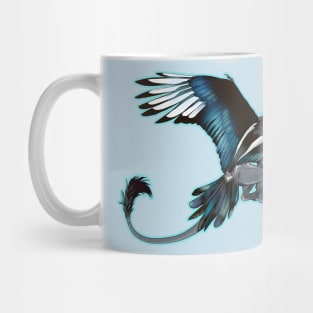 Blue Magpie Gryphon Mug